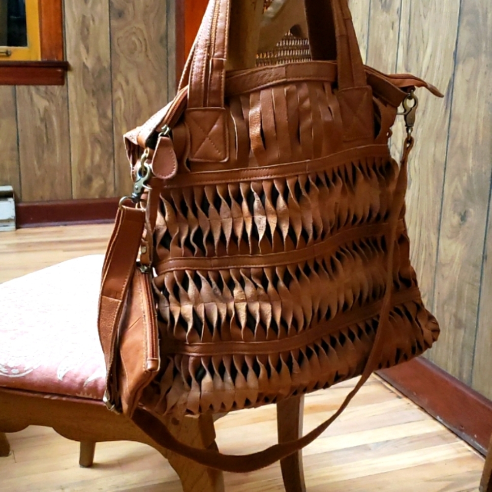 Brown AmeriLeather bag